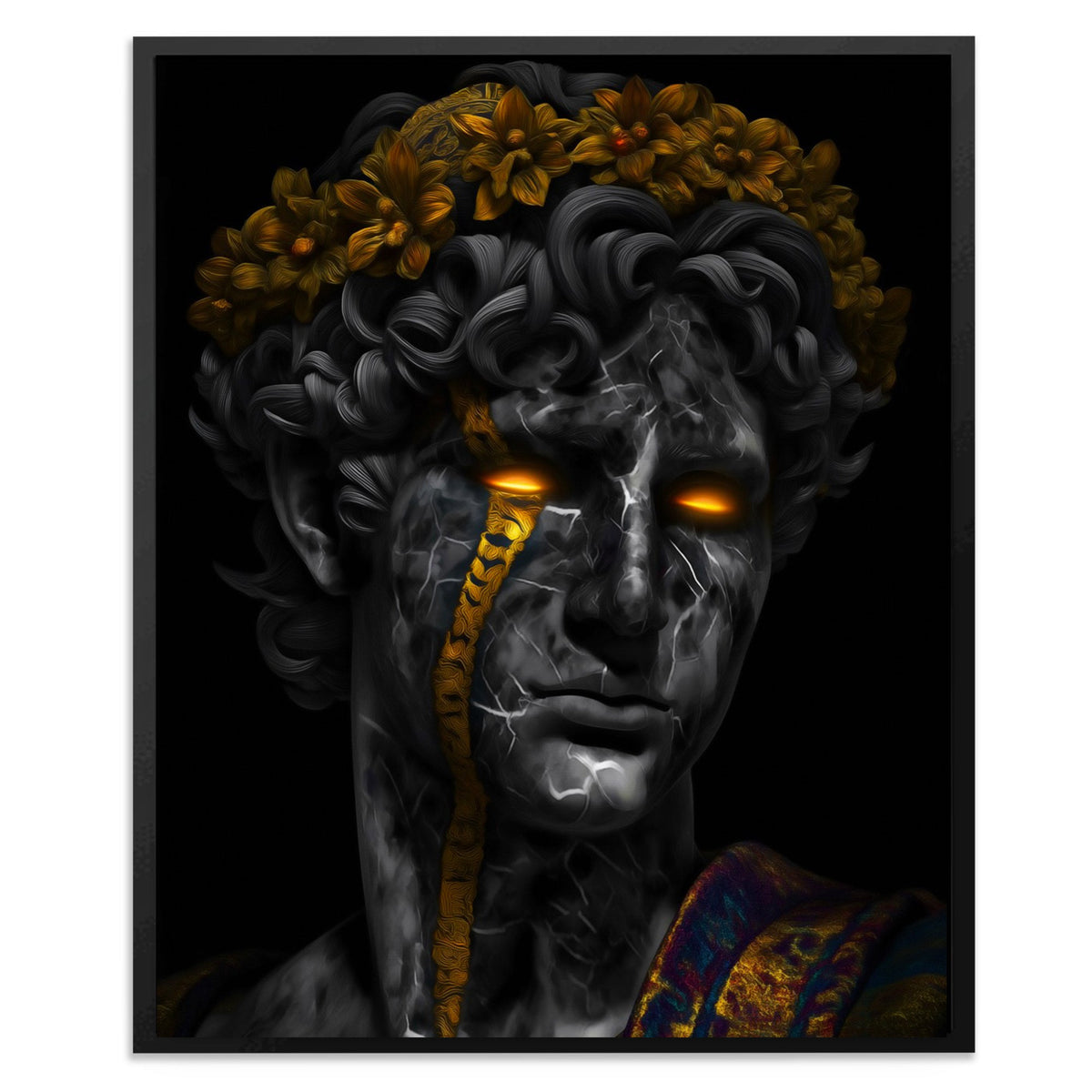 Gilded Revenants Crown - Luxury Wall Art