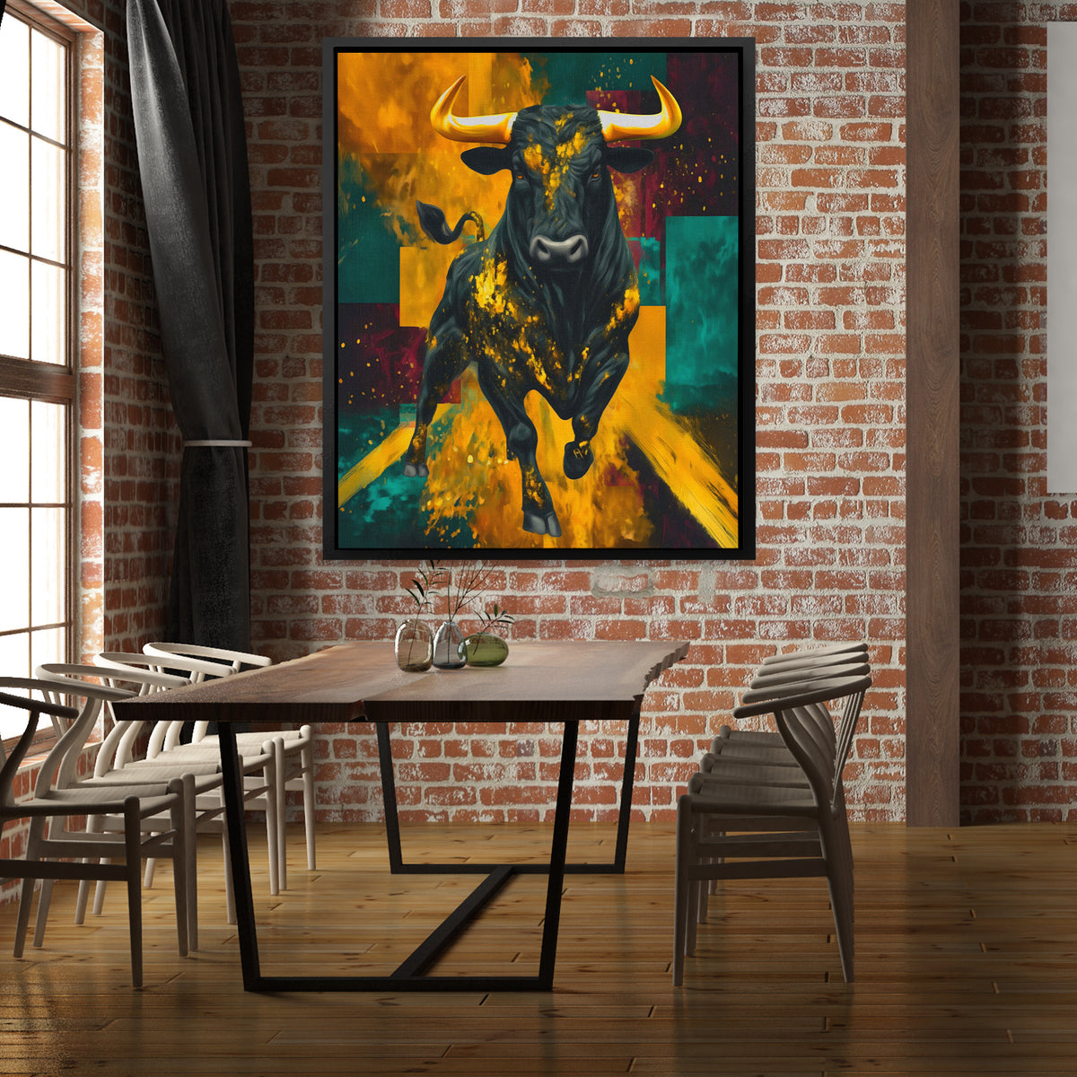 Gilded Storms Fury - Luxury Wall Art