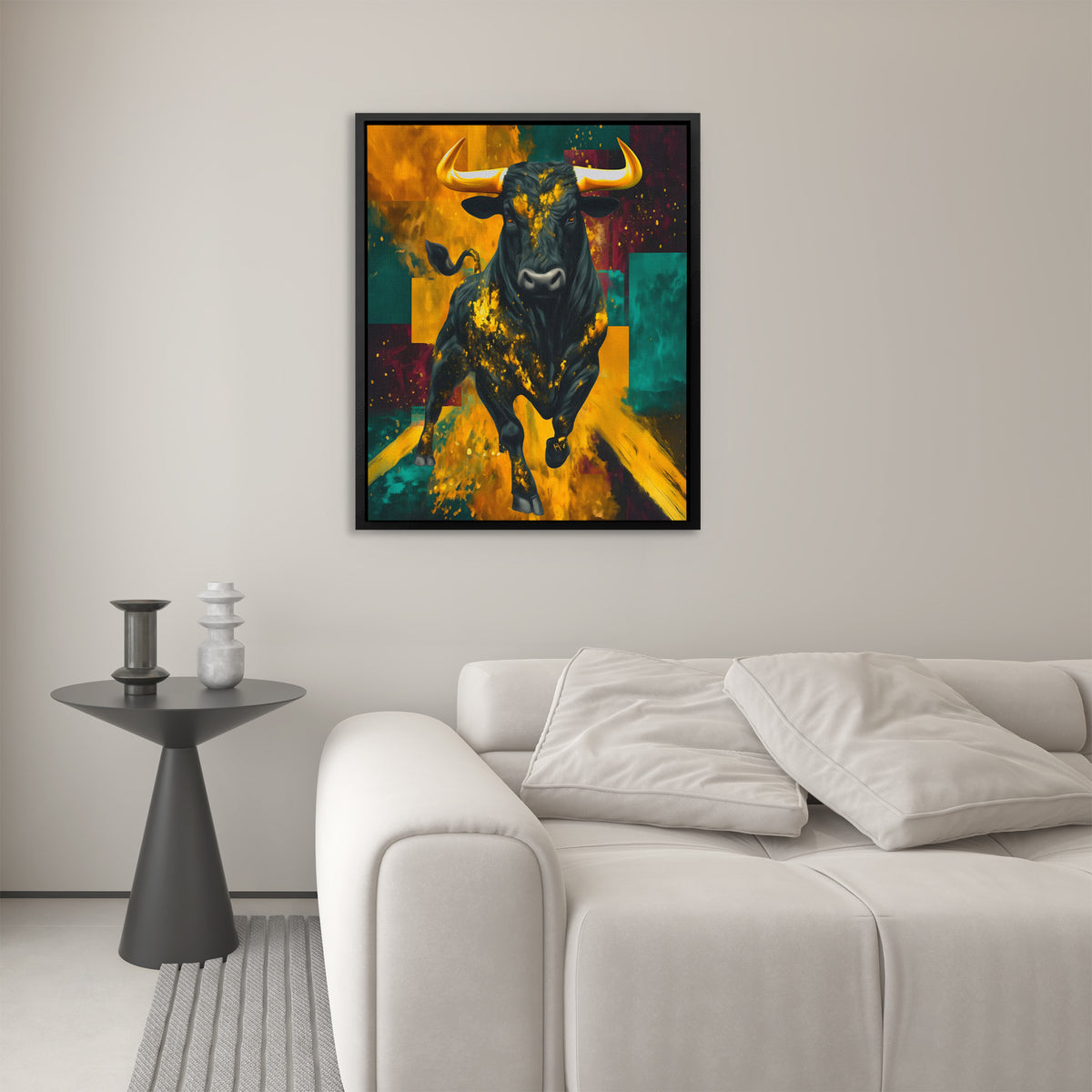 Gilded Storms Fury - Luxury Wall Art