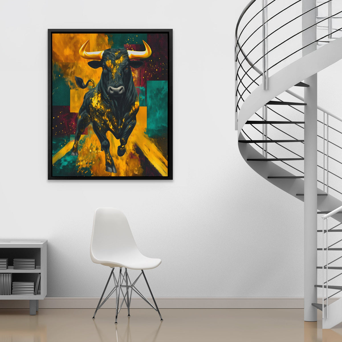 Gilded Storms Fury - Luxury Wall Art
