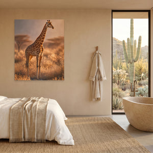 Giraffe Dawn Solitude — Giraffe Dawn Solitude Desert Home Port 42