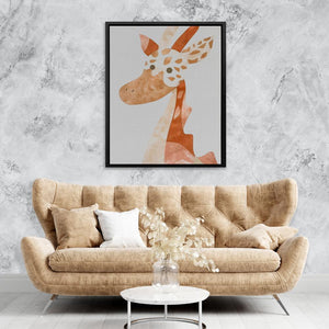 Giraffe Friend - Luxury Wall Art