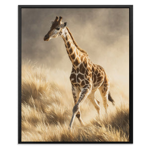 Giraffe Galloping Stride — Giraffe Galloping Stride Front Facing Portrait2 91
