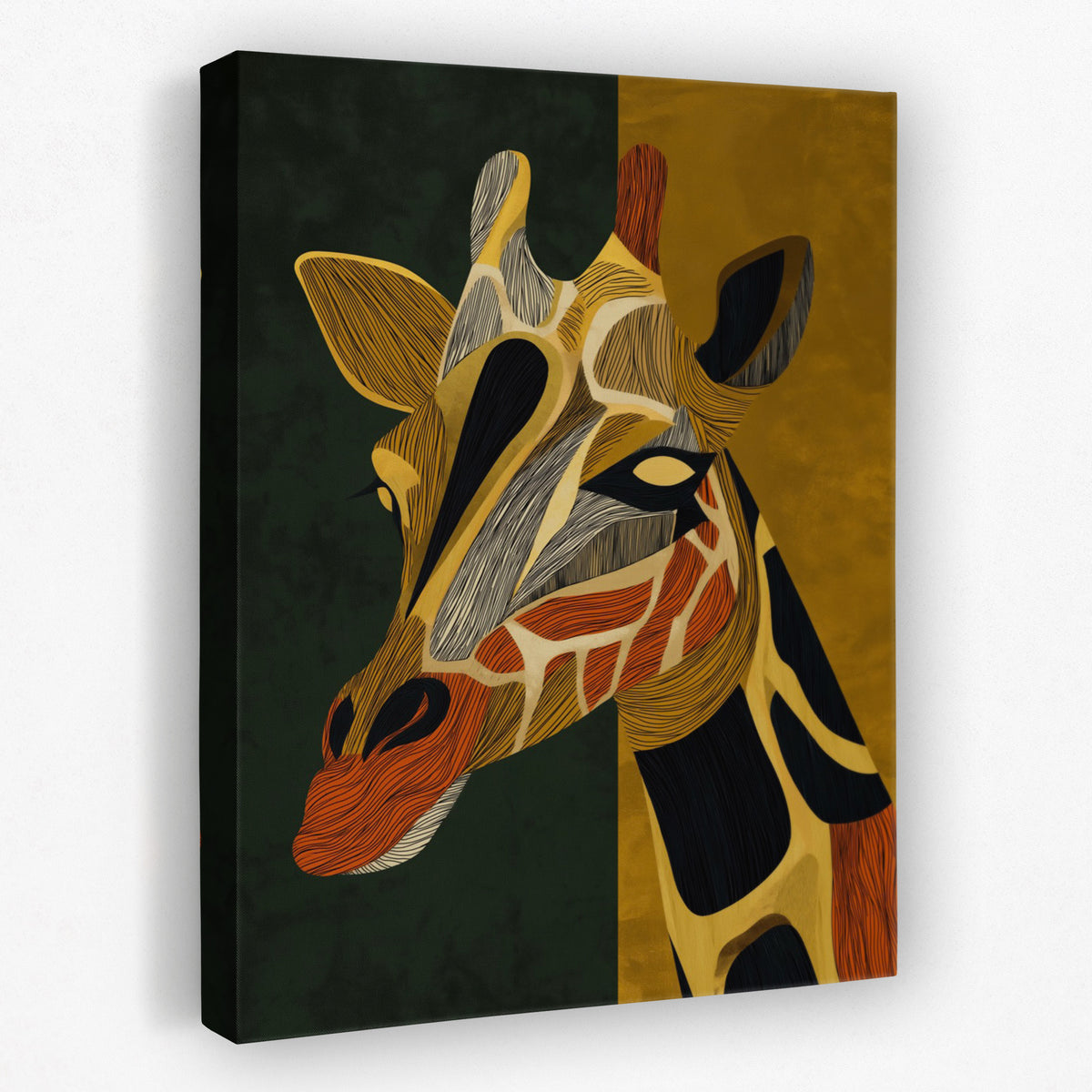 Giraffe Golden Horizon