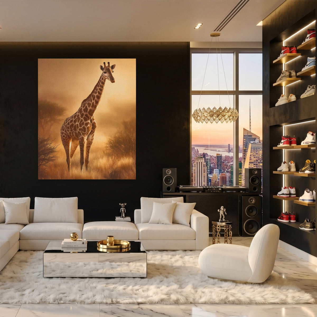 Giraffe Golden Savanna — Giraffe Golden Savanna Hype Beast Port 140