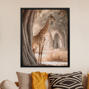 Giraffe Misty Grove — Giraffe Misty Grove Orange Room Zoom 237