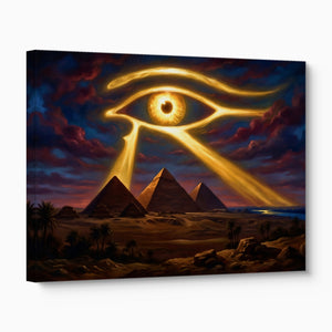 Giza Eye Ascendant — giza eye ascendant angled flush print