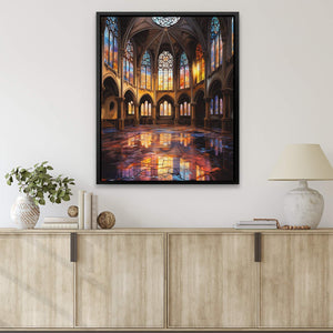 Glass House of Prayer - Luxury Wall Art