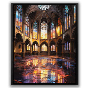 Glass House of Prayer - Luxury Wall Art