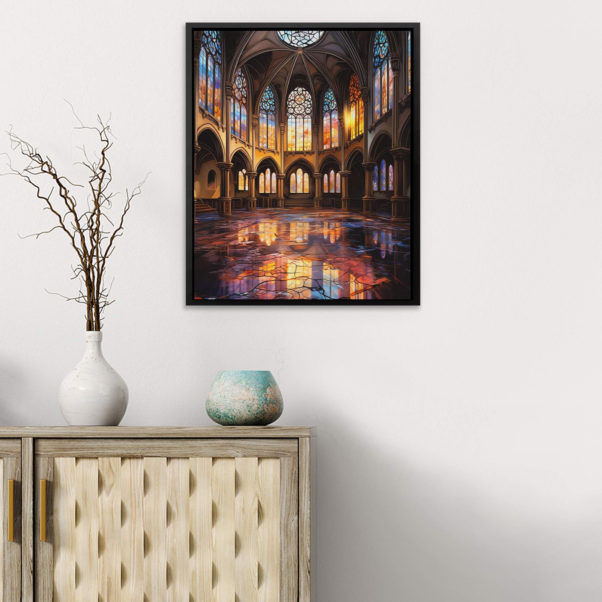 Glass House of Prayer - Luxury Wall Art