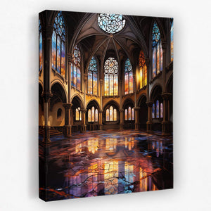 Glass House of Prayer - Luxury Wall Art