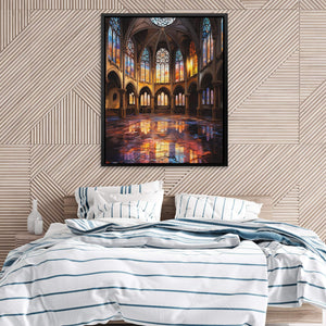 Glass House of Prayer - Luxury Wall Art