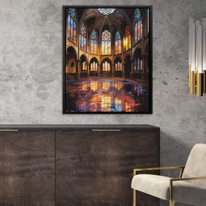 Glass House of Prayer - Luxury Wall Art