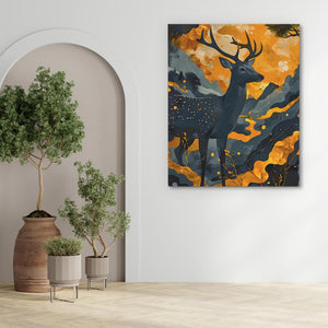 Glazed Deer - Luxury Wall Art