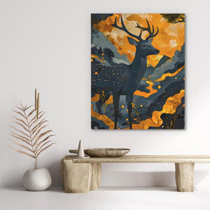 Glazed Deer - Luxury Wall Art