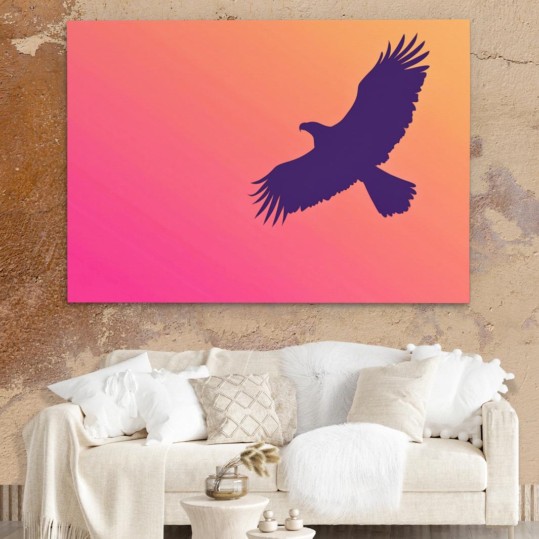 Glide Through the Sunset - Luxury Wall Art