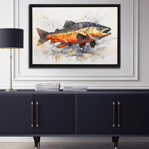 Glimmering Scales - Luxury Wall Art