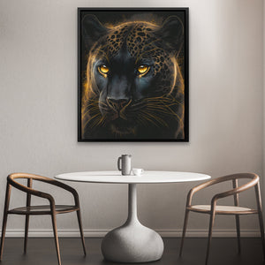 Glowing Panther - Luxury Wall Art