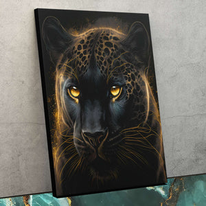 Glowing Panther - Luxury Wall Art