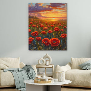 Glowing Sunset - Luxury Wall Art