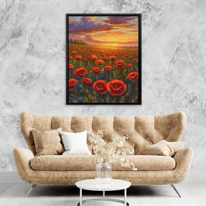 Glowing Sunset - Luxury Wall Art