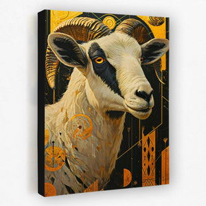 Goat of Mischief - Luxury Wall Art