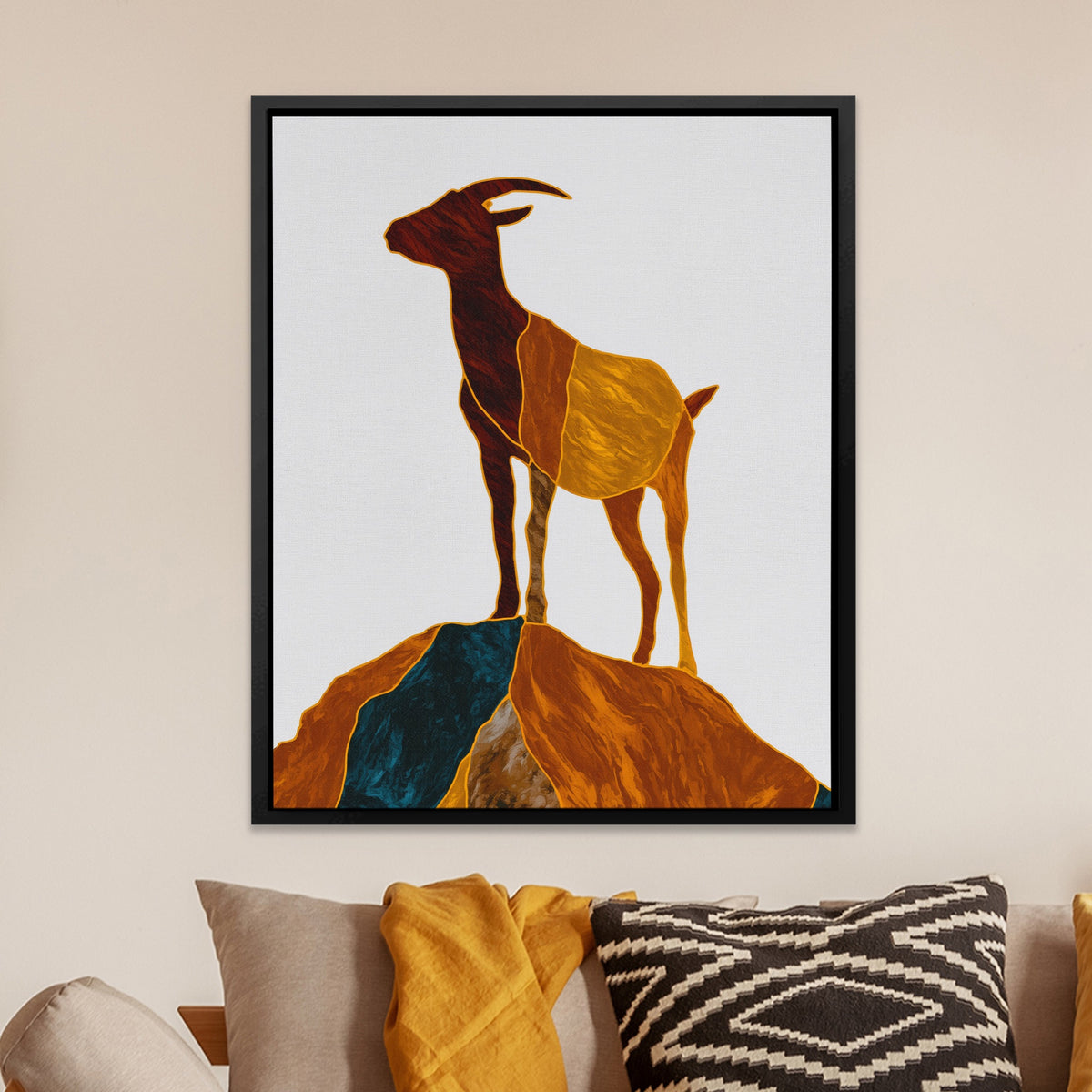 Goat Summit Stance — Goat Summit Stance Orange Room Zoom 239