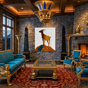 Goat Summit Stance — Goat Summit Stance Weird Egyptian Room Port 359