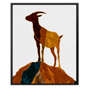 Goat Summit Stance — Goat Summit Stance Front Facing Portrait2 95