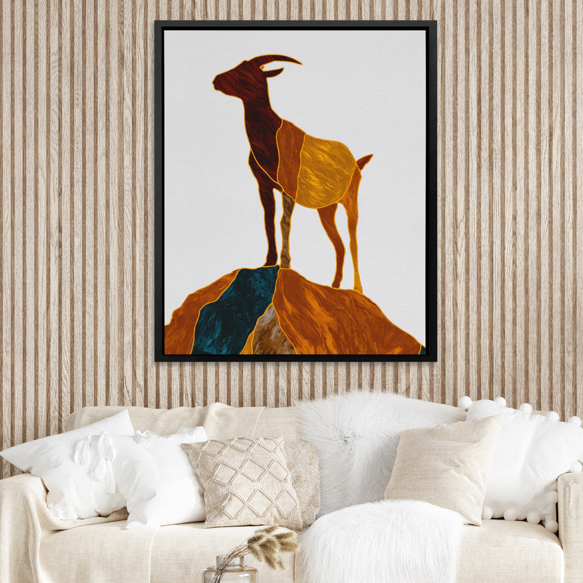 Goat Summit Stance — Goat Summit Stance Boojie Vibe Couch Close Up 23