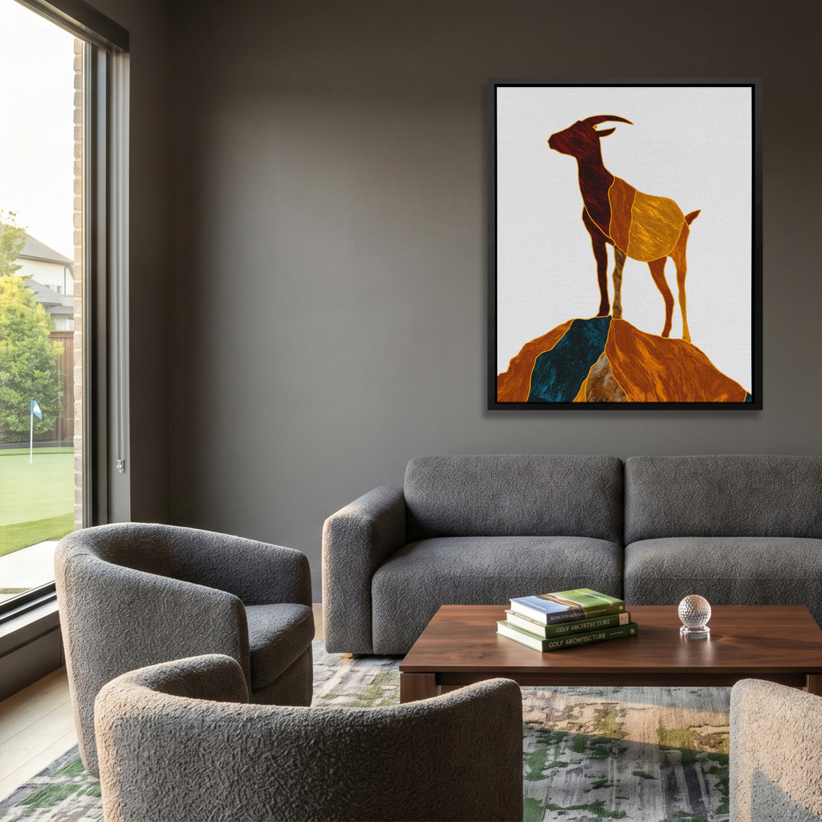 Goat Summit Stance — Goat Summit Stance Golf Course House Port 119
