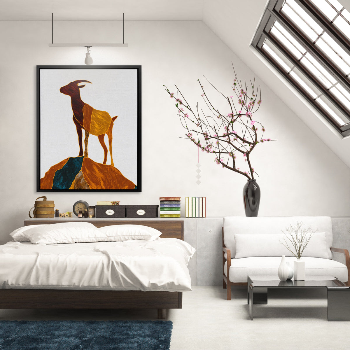 Goat Summit Stance — Goat Summit Stance Lighted Room 167