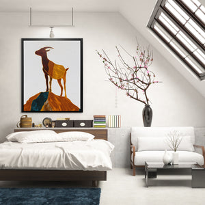 Goat Summit Stance — Goat Summit Stance Lighted Room 167