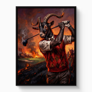 Goat's Hellish Drive - Luxury Wall Art