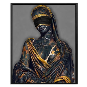 Goddess Gold Veiled — Goddess Gold Veiled Front Facing Portrait2 96