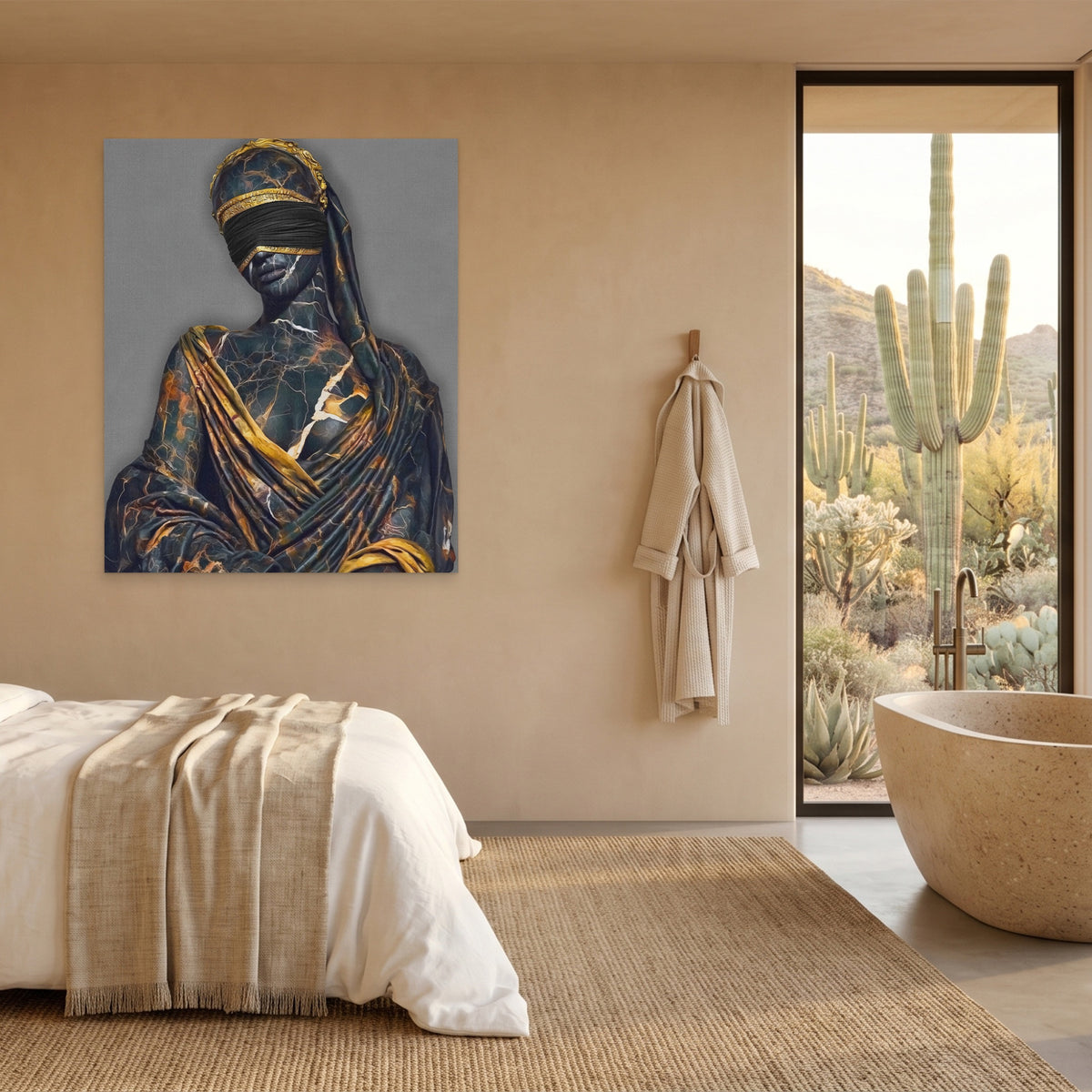 Goddess Gold Veiled — Goddess Gold Veiled Desert Home Port 48