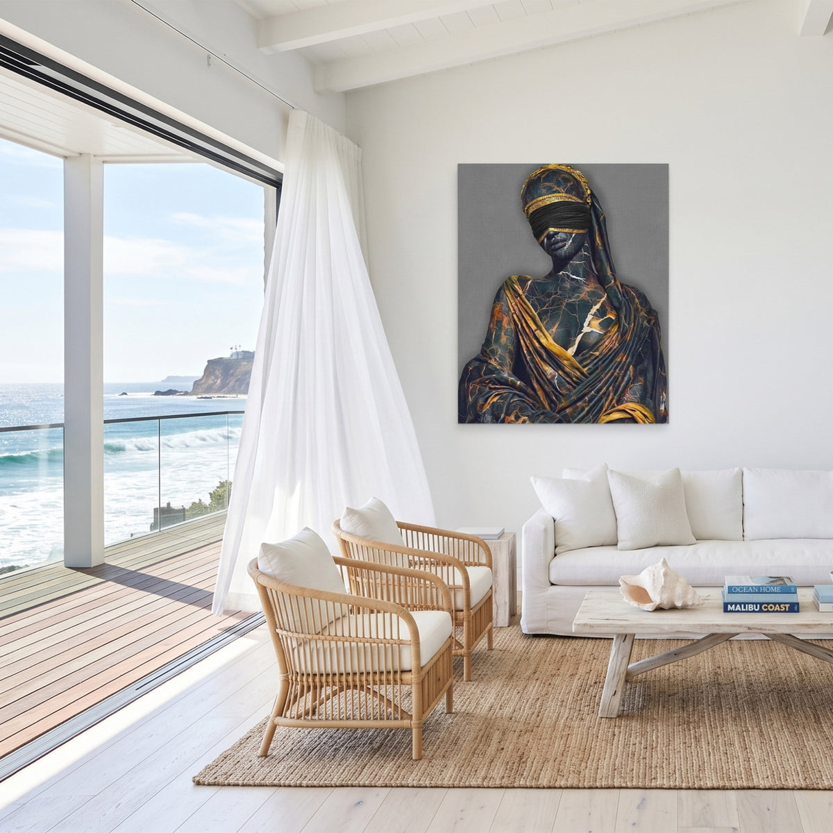 Goddess Gold Veiled — Goddess Gold Veiled Malibu Beach Port 192