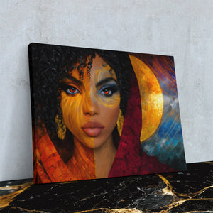 Goddess in Gold - Luxury Wall Art