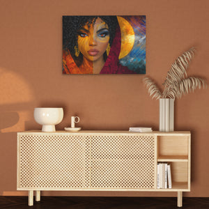 Goddess in Gold - Luxury Wall Art