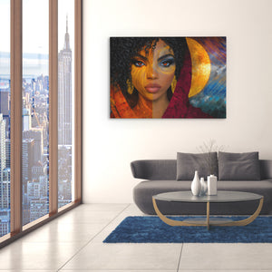 Goddess in Gold - Luxury Wall Art