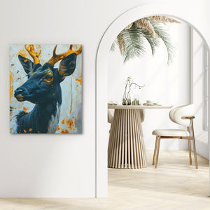 Godly Deer - Luxury Wall Art