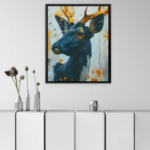 Godly Deer - Luxury Wall Art