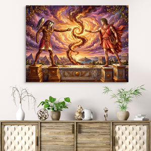 Gods Cosmic Fire — gods cosmic fire sq beach cabinet 1land flush print