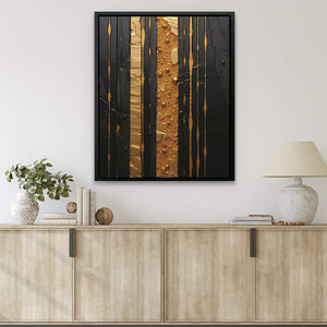 Gold Beam - Luxury Wall Art