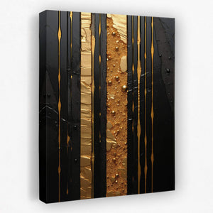 Gold Beam - Luxury Wall Art