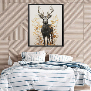 Gold Buck - Luxury Wall Art