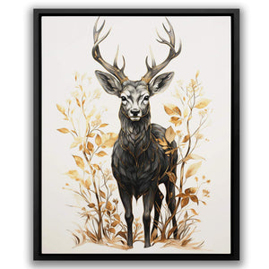 Gold Buck - Luxury Wall Art