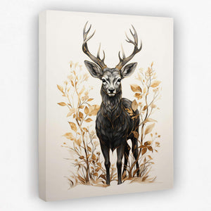 Gold Buck - Luxury Wall Art