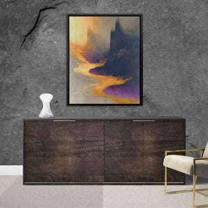 Gold Coastline - Luxury Wall Art