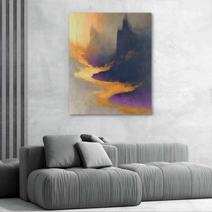 Gold Coastline - Luxury Wall Art